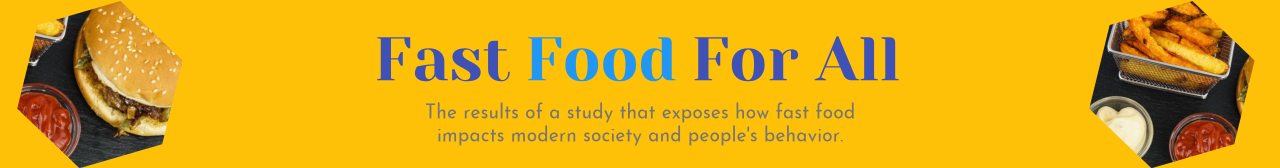 Blog: fast food for all Blog: fast food for all