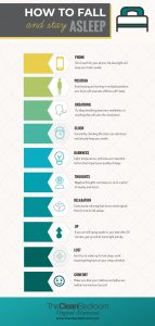 Fall asleep Infographic