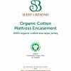 Sleep and Beyond Organic Cotton Mattress Encasement image