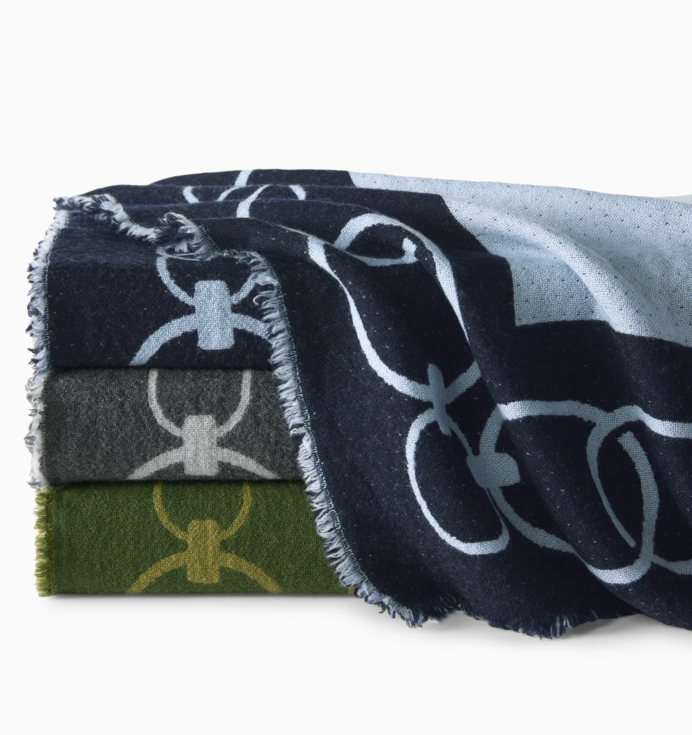 Sferra Eterna Merino Wool Throw Blanket Blankets and Quilts