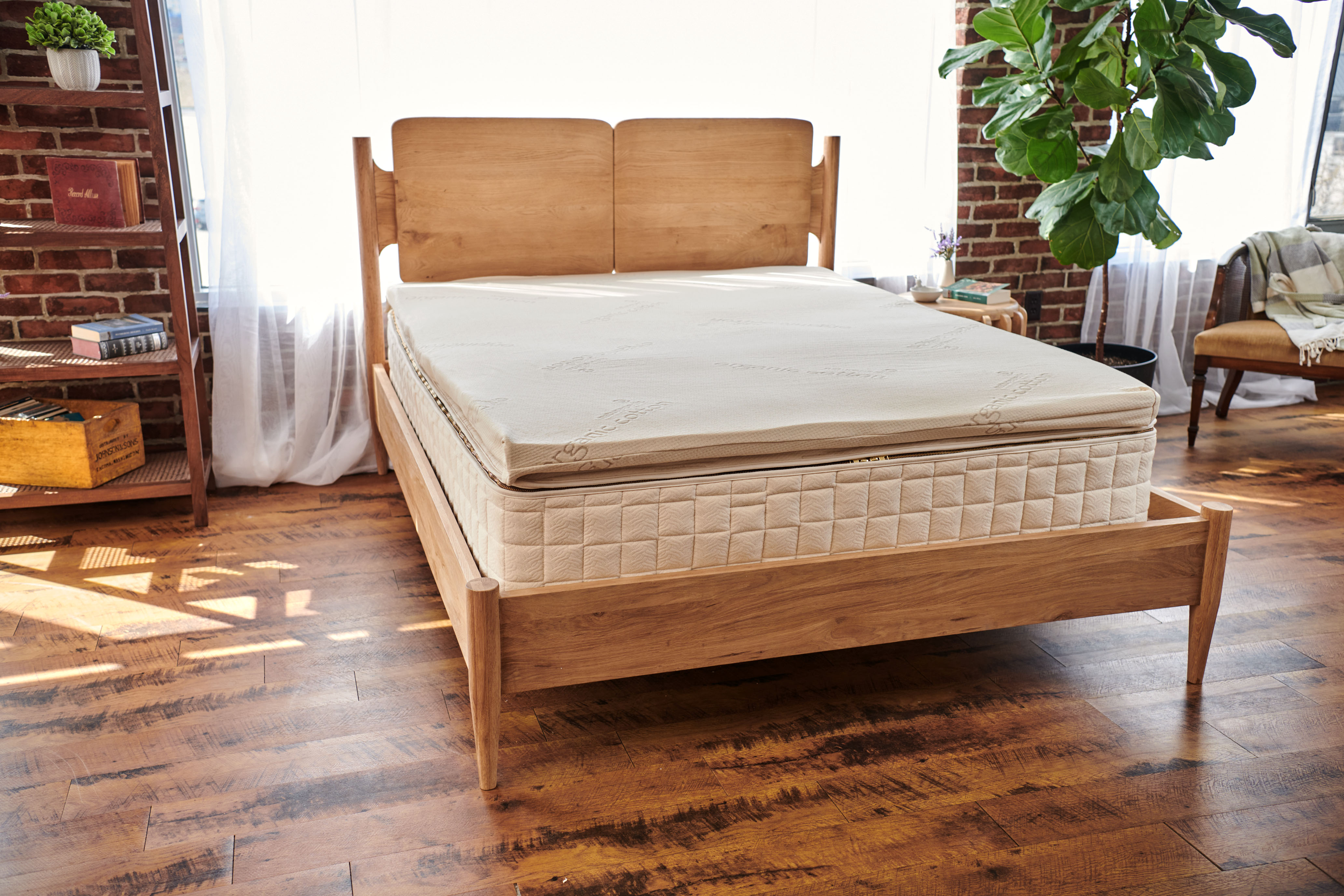 Naturepedic Adagio Organic Dunlop Latex Mattress Topper