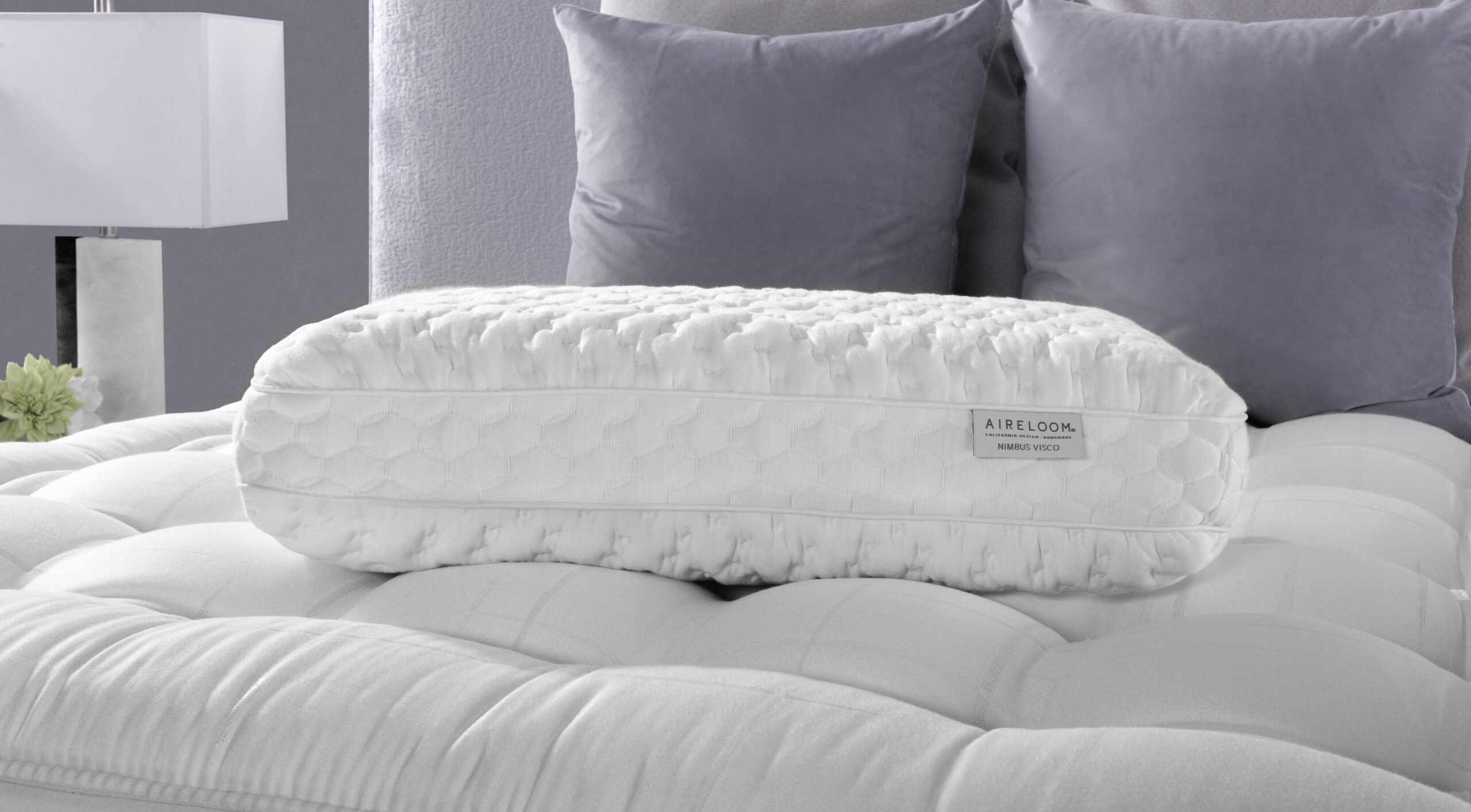 Aireloom Nimbus Visco High Profile Pillow King