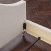 Charlotte Upholstered Bed with Footboard image