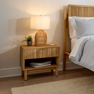 Naturepedic Adelano FSC-Certified White Oak Night Stand