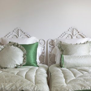 Coral Fern Silk Eiderdown - Green