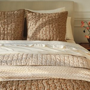 Blossom Handstitched Organic Sham