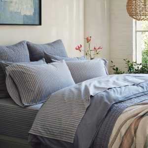 Organic Crinkled Percale™ Sheet Set
