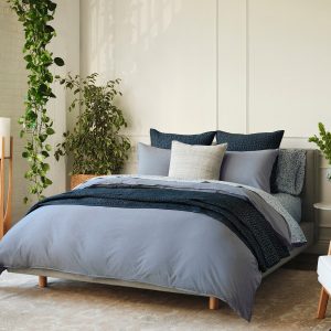 Organic Crinkled Percale™ Duvet Cover