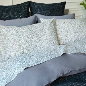 Organic Print Percale Sheet Set