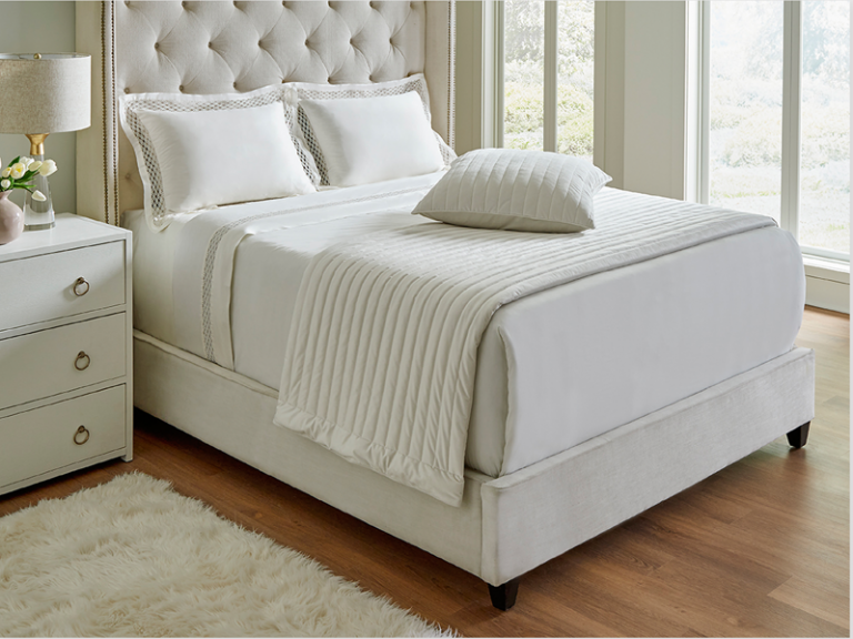 DownTown Company Velvet Quilted Coverlet and Sham image