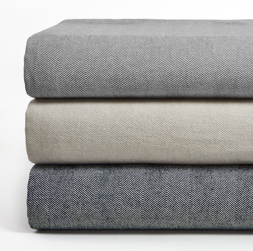 Downtown Company Herringbone Blankets and Throws