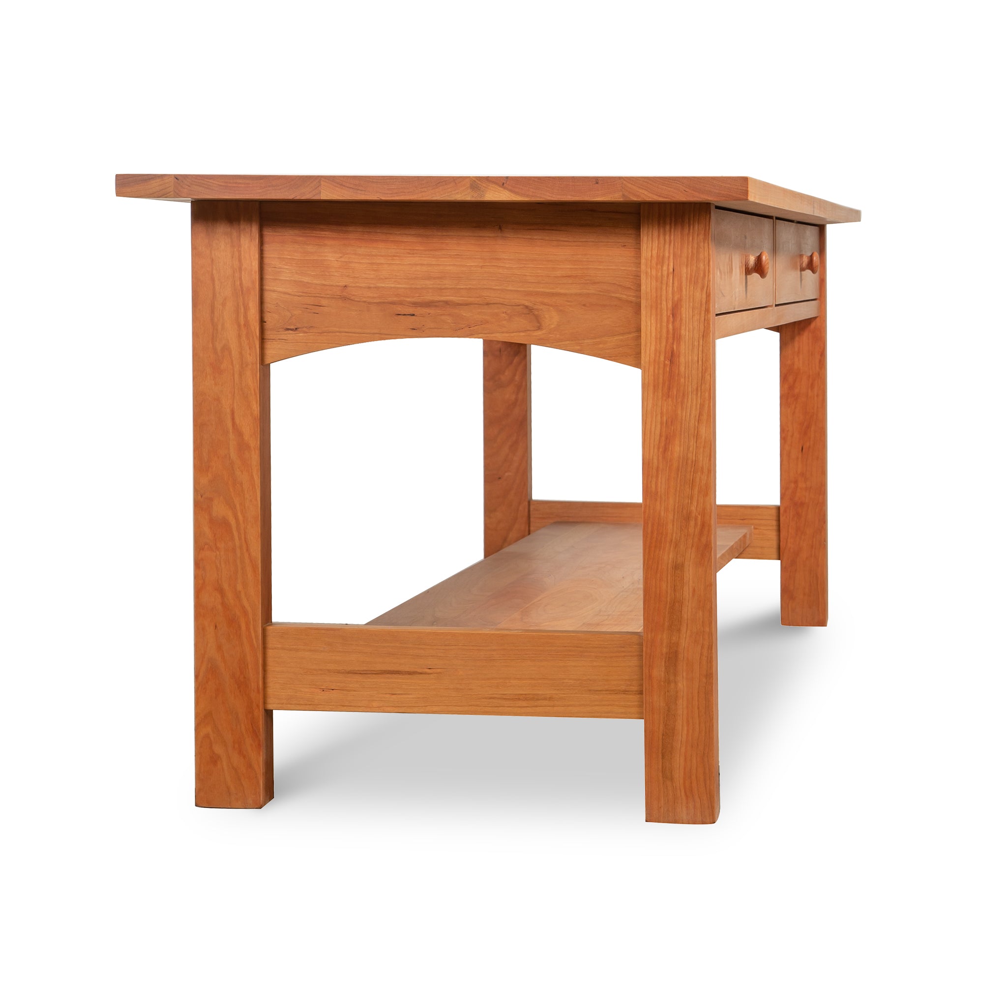 Burlington Shaker 2-Drawer Coffee Table side view