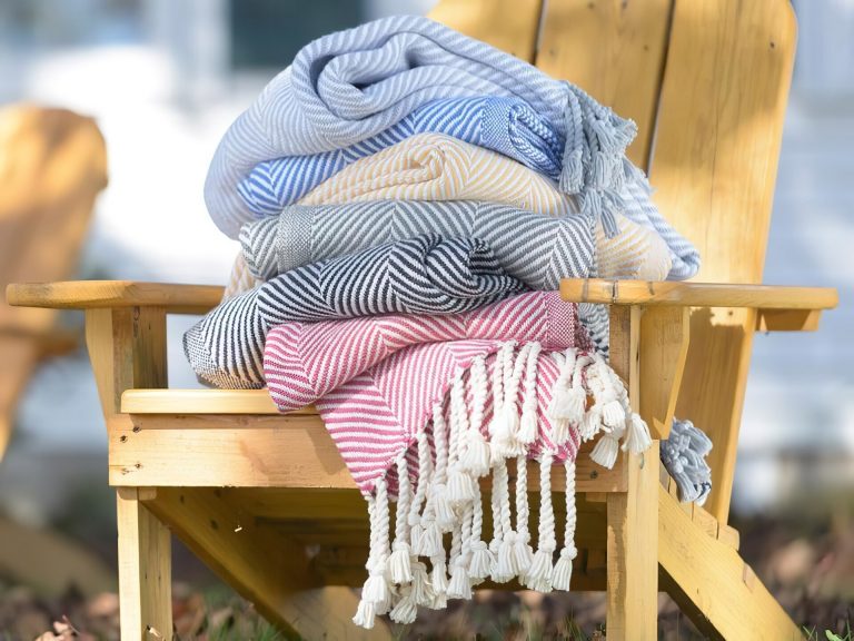 Brahms Mount Monhegan Cotton Throw Blankets and Quilts