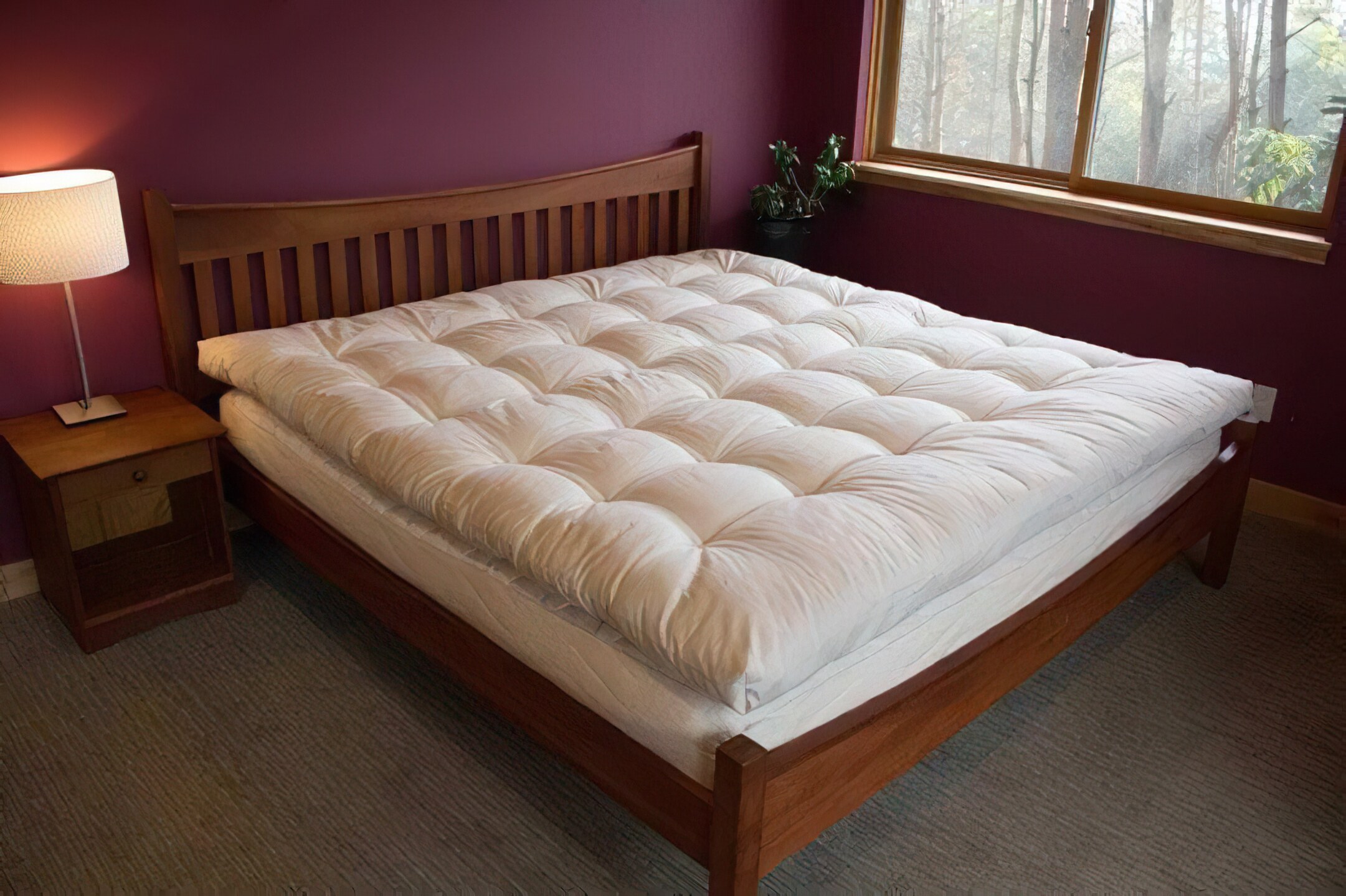 Holy Lamb Organics Ultimate Wool Mattress Topper Wool Mattress Toppers