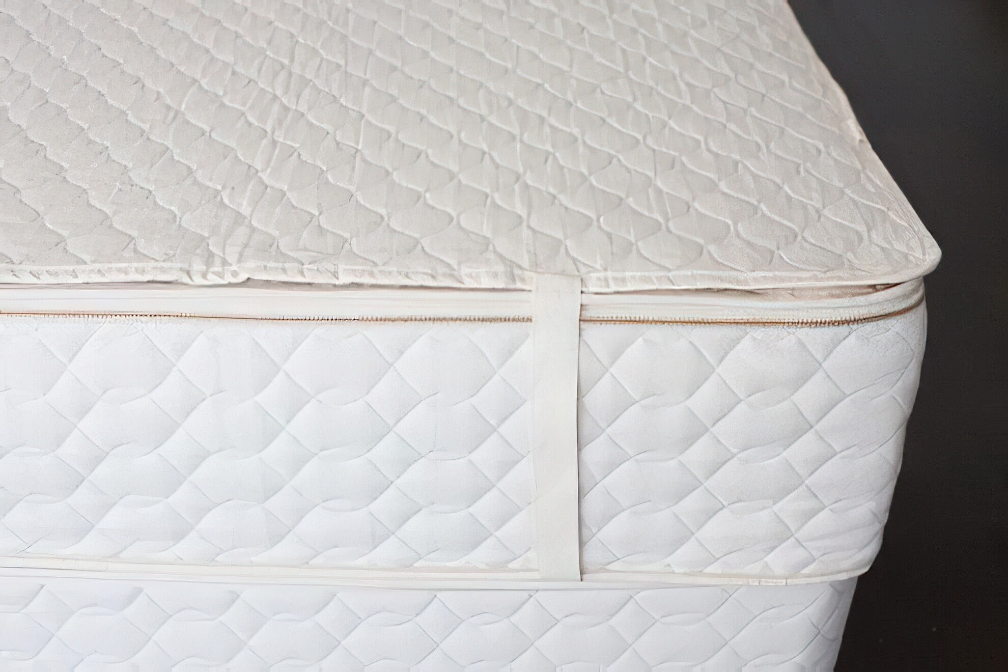 Savvy Rest Certified Organic Cotton Quilted Mattress Pad Mattress