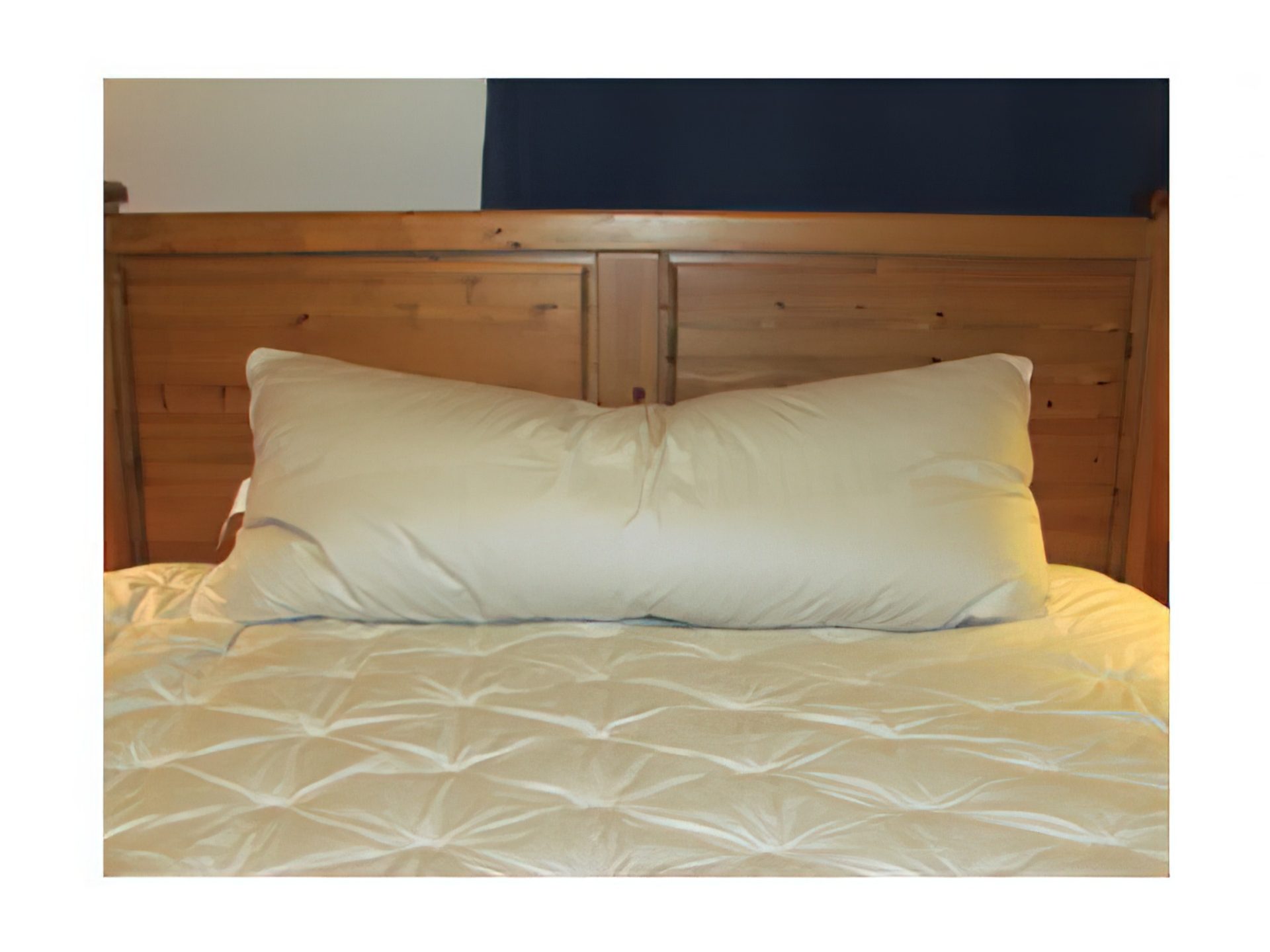 Crescent Moon Natural Alpaca Wool Handcrafted Body Pillow Pillows