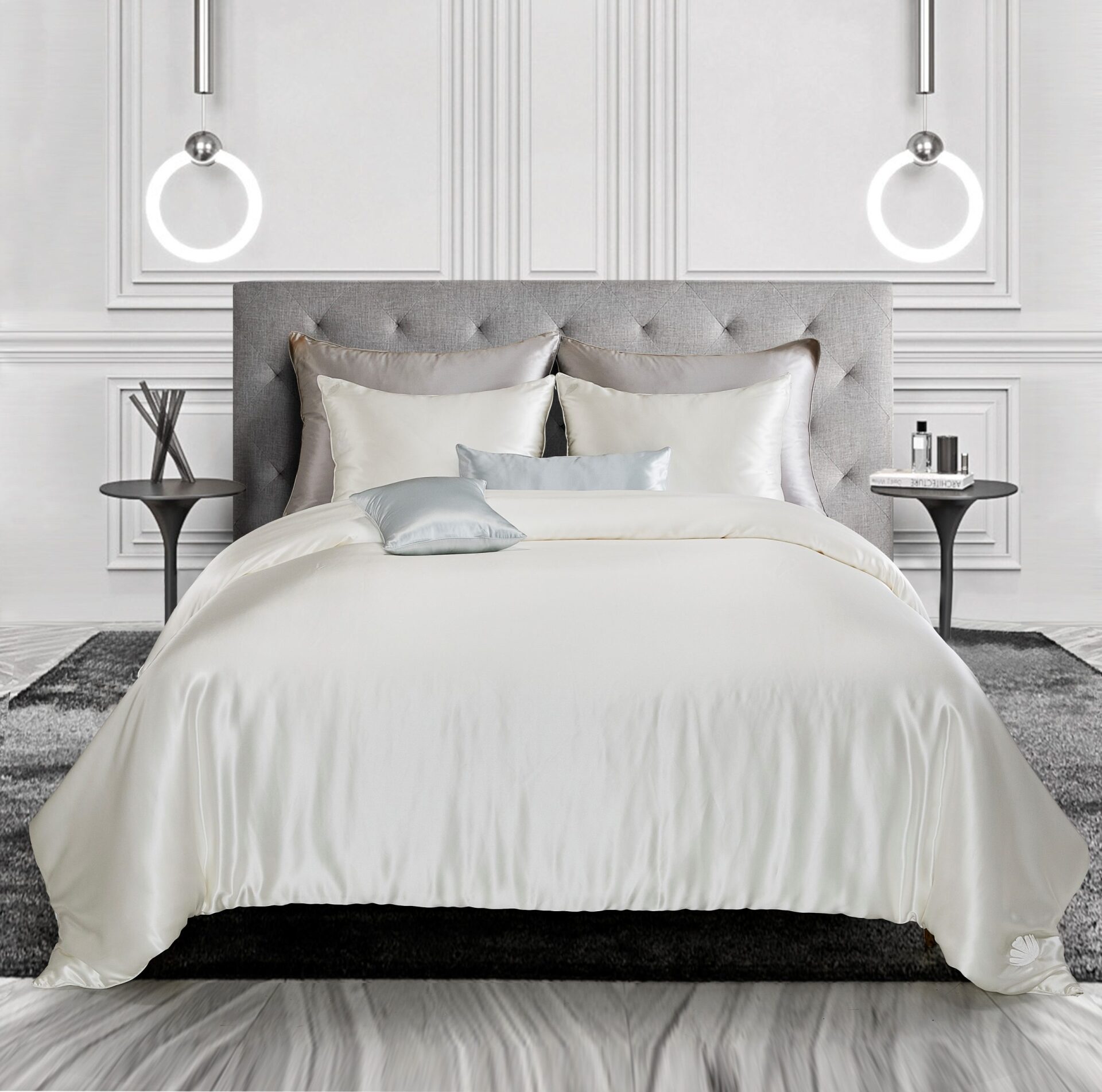 Perle Silk Filled Comforter with Cotton Cover Silk Comforters