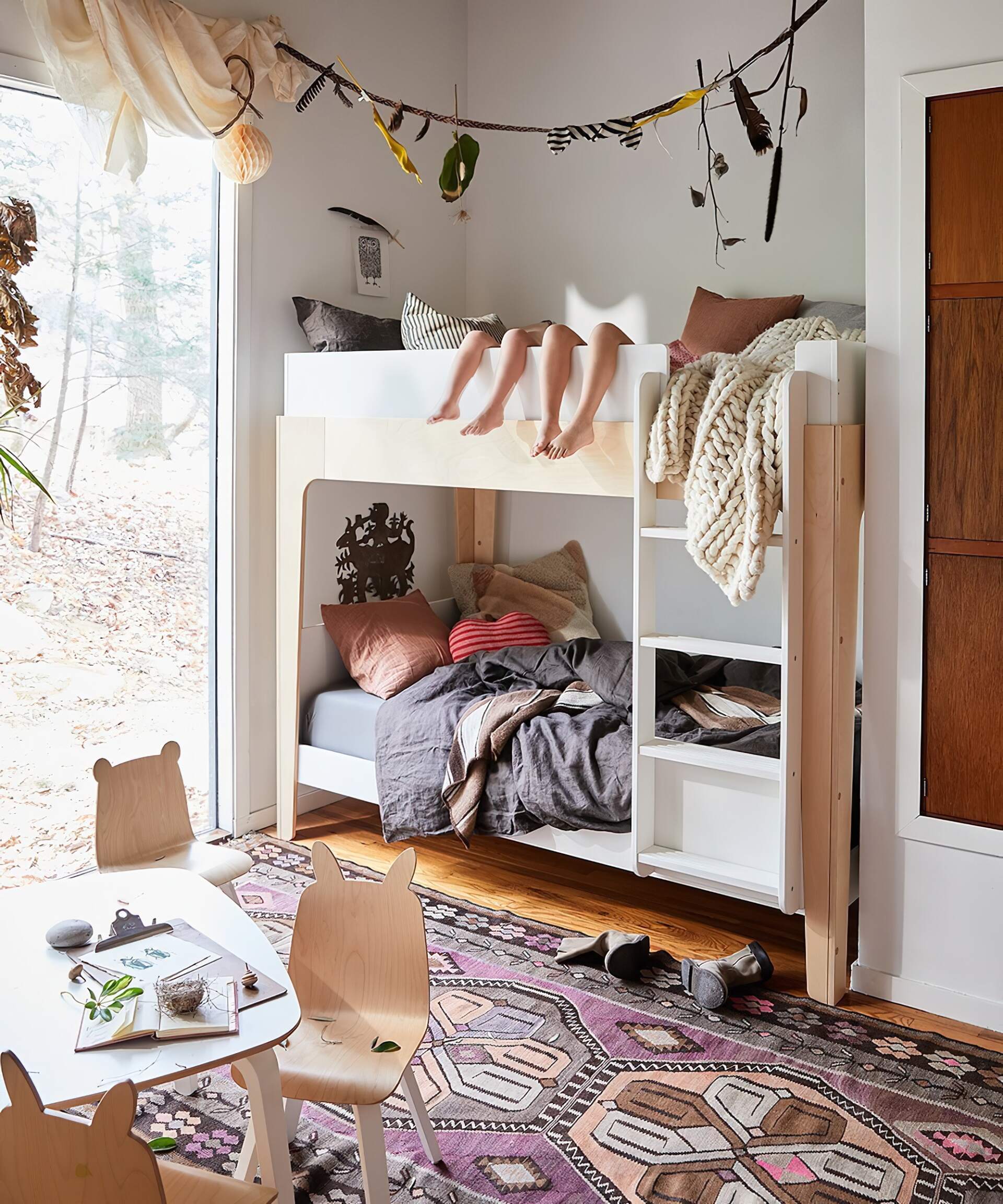 Oeuf Perch Bunk Bed Kids Room